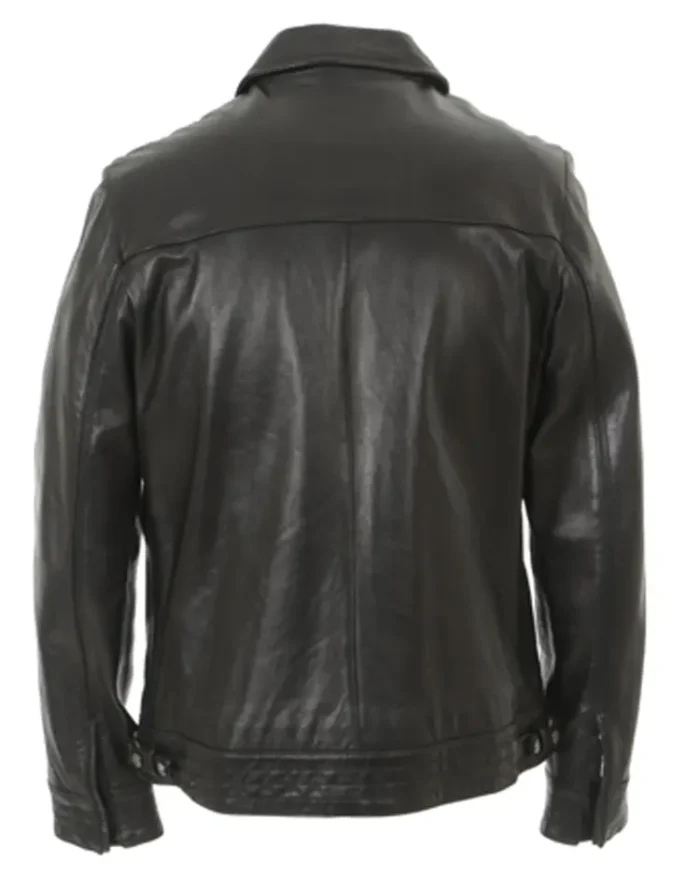 The Sopranos Steve Buscemi Leather Jacket Back