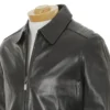 The Sopranos Steve Buscemi Leather Jacket Chest Closeup