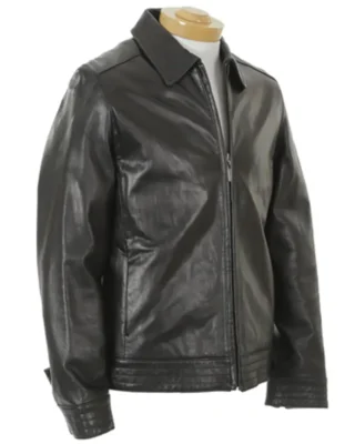 the sopranos steve buscemi leather jacket front side