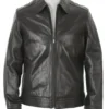 The Sopranos Steve Buscemi Leather Jacket Front View