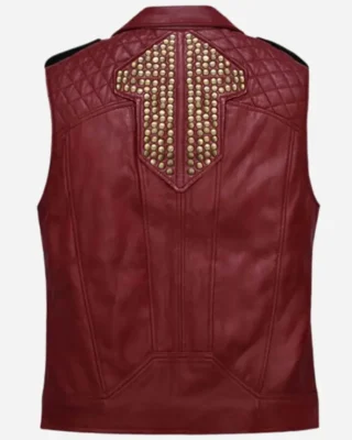 thor love and thunder red vest back