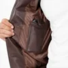 Vera Pelle Brown Leather Jacket Inside Pocket