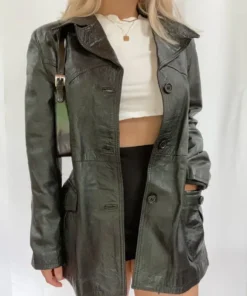 vera pelle vintage leather jacket front v2
