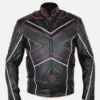 x-men 2 united wolverine motorcycle jacket front