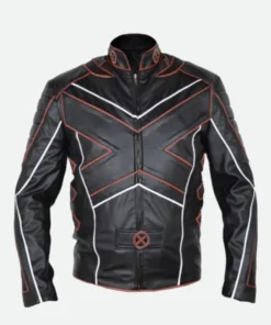 x-men 2 united wolverine motorcycle jacket front