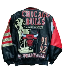 1992 Chicago Bulls Back to Back Champions Jacket