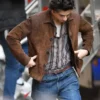 A Complete Unknown Timothée Chalamet Distressed Jacket Front Open Look