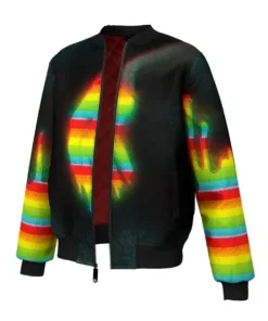 A Handful Rainbow Bomber Jacket