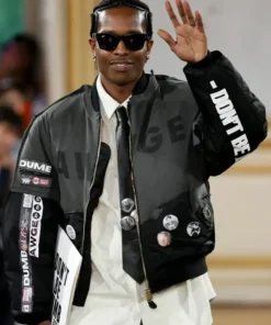 ASAP Rocky Paris Fashion Week Jacket