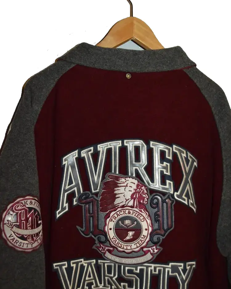 AVIREX Indian Reversible Varsity Jacket