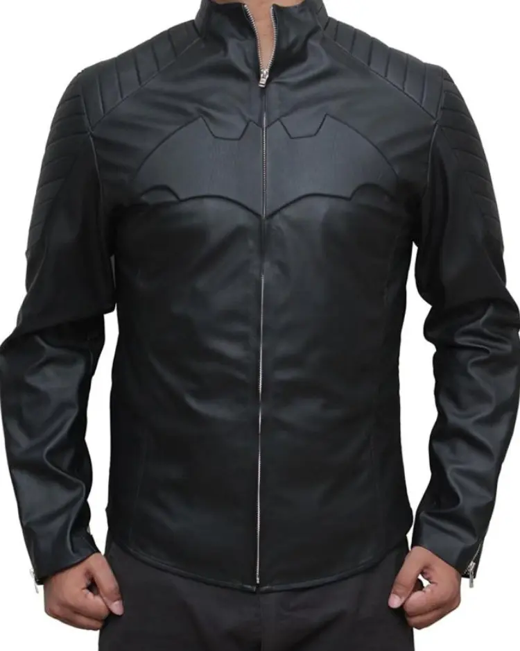 Christopher Nolan Batman Begins Leather Jacket