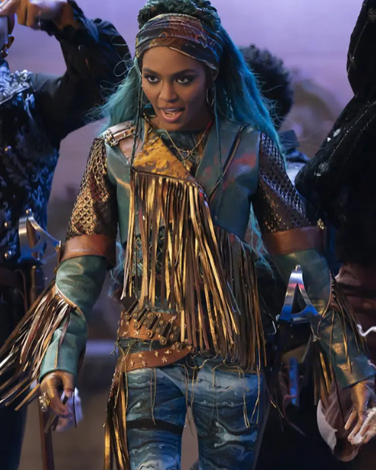 Descendants The Rise of Red China Anne McClain Fringe Jacket For Women On Sale