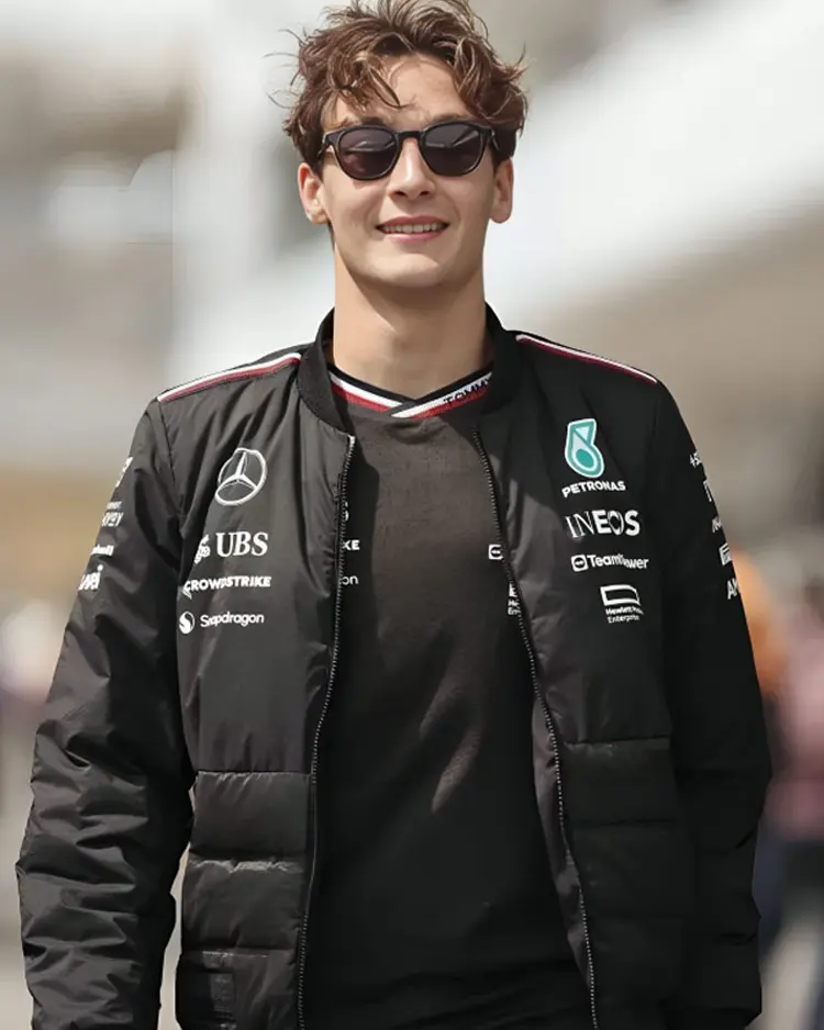 George Russell Mercedes Bomber Jacket