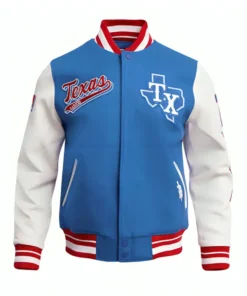 MLB Texas Rangers Wool Varsity Jacket