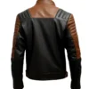 Mens Racer Sheepskin Coat Zipper Pockets Leather Jackets For Men And Women On Sale