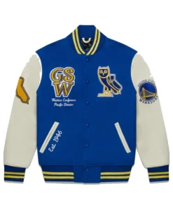 OVO NBA Golden State Warriors Varsity Jacket