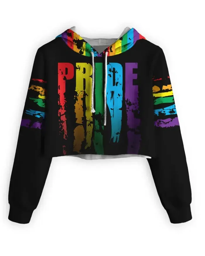 Pride Cropped Hoodie