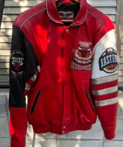 Shop 1996 Jeff Hamilton Chicago Bulls Champions Jacket For Men And Women On Sale