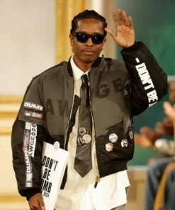 Shop ASAP Rocky Paris Fashion Week Jacket For Men  And Women On Sale