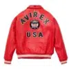 Shop Avirex American Flight Basket Ball Bomber Leather Jackets For Men And Women On Sale