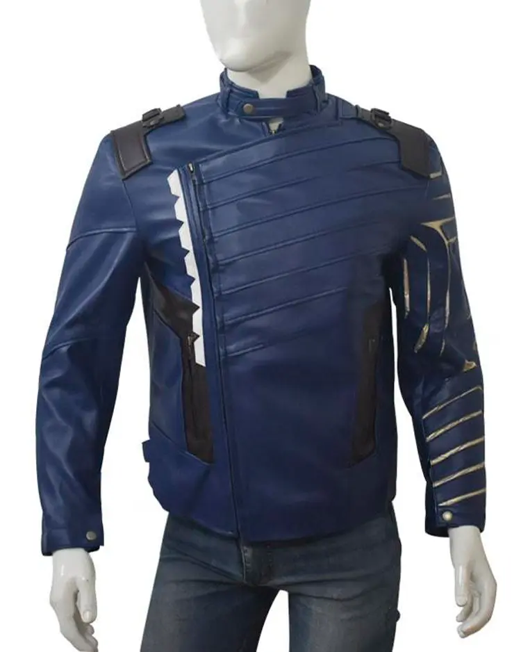 Shop Bucky Barnes Infinity War Soldier Leather Jacket For Men And Women On Sale