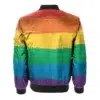 Shop Lgbtq Rainbow Bomber Jacket For Unisex On Sale