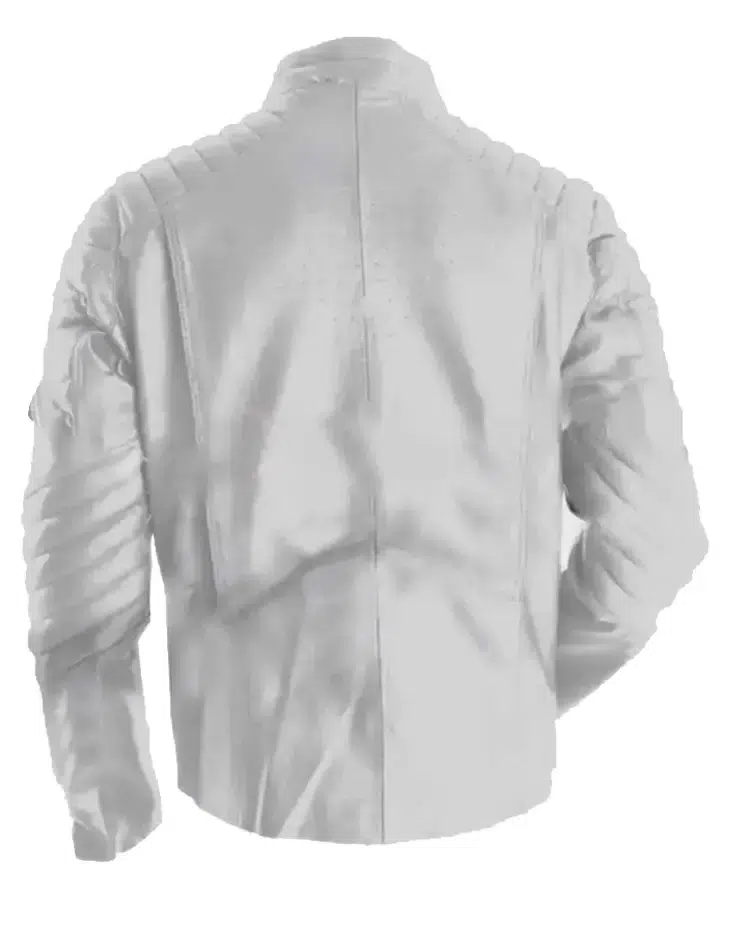 Shop Man Of Steel Superman White Leather Jacket For Men And Women On Sale