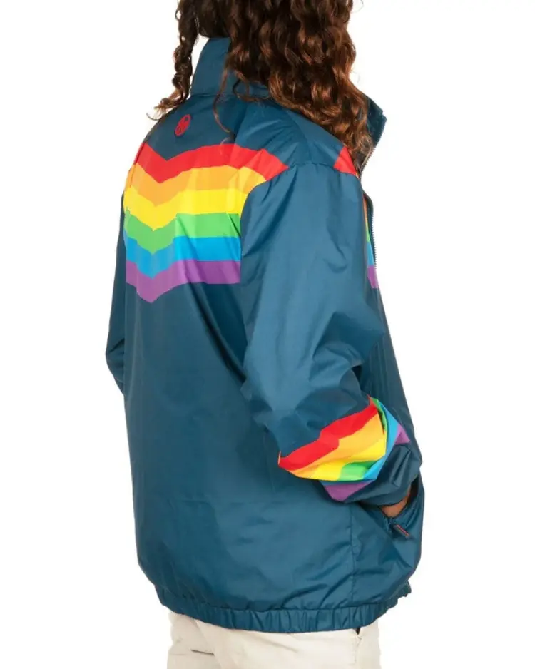 Shop Rainglow Windbreaker Jacket For Unisex On Sale