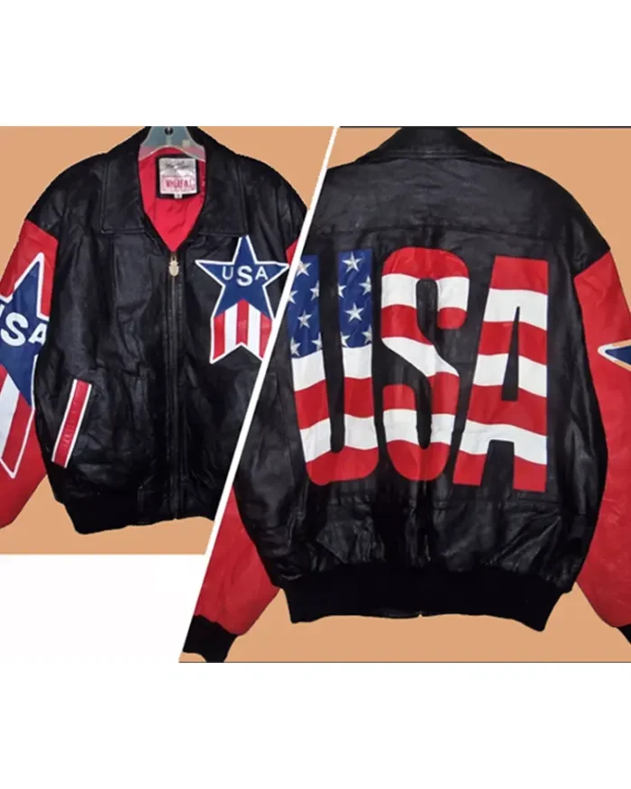 Shop Vintage 1980S Michael Hoban Where M I Usa Leather Jacket For Men And Women Sale