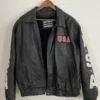 Shop Vintage 90S Marco Bassi Usa Leather Bomber Jacket For Men And Women