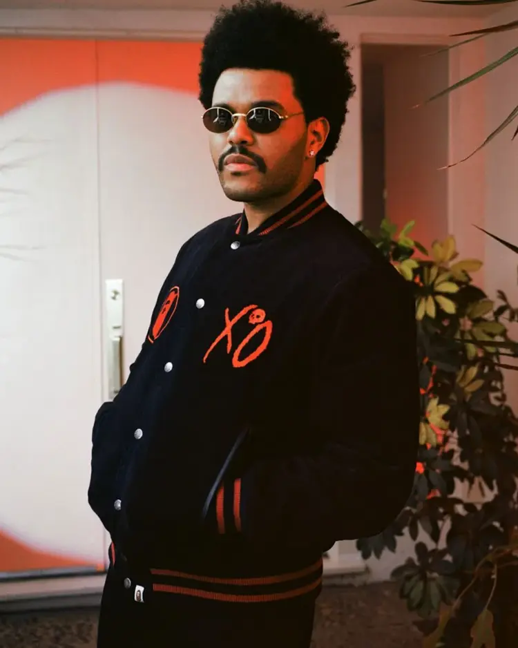 The Weeknd Bape x XO Varsity Jacket