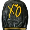 The Weeknd XO Handmade Cosplay Yellow Varsity Jacket