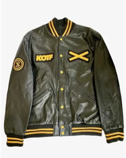 The Weeknd XO Handmade Cosplay Yellow Varsity Jacket For Men And Women