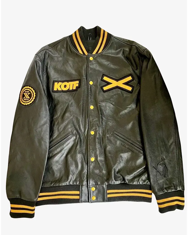 The Weeknd XO Handmade Cosplay Yellow Varsity Jacket For Men And Women