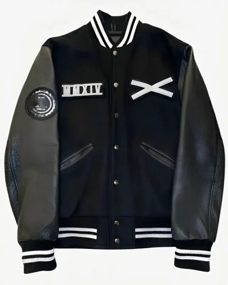 The Weeknd XO Tour Black Varsity Jacket