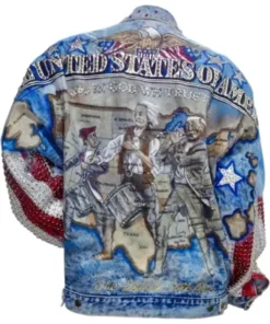Tony Alamo Religious Leader Denim Jacket For Men And Women On Sale