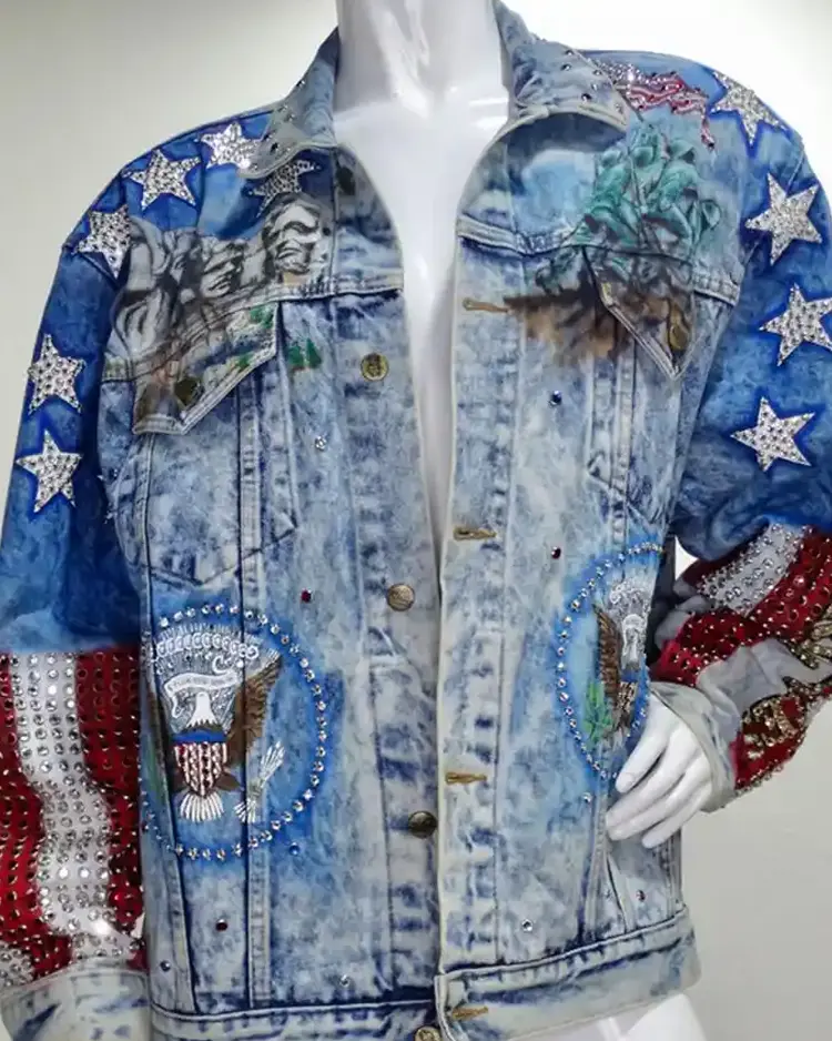 Tony Alamo The United State of America Jacket For Men And Women