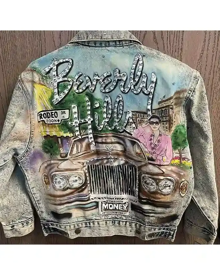 Tony Alamo Vintage Beverly Hills Rodeo Denim Jacket