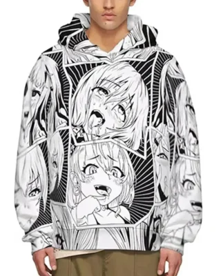 ahegao hoodie style 3