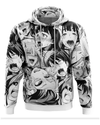 ahegao hoodie style 4