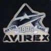 Avirex Vintage 90'S Made In Usa Leather Varsity Jacket Logo Closure