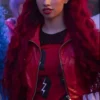 Descendants The Rise Of Red Kylie Cantrall Leather Cropped Jacket Front