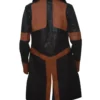 Gamora Guardians Of The Galaxy Vol 2 Leather Coat Back