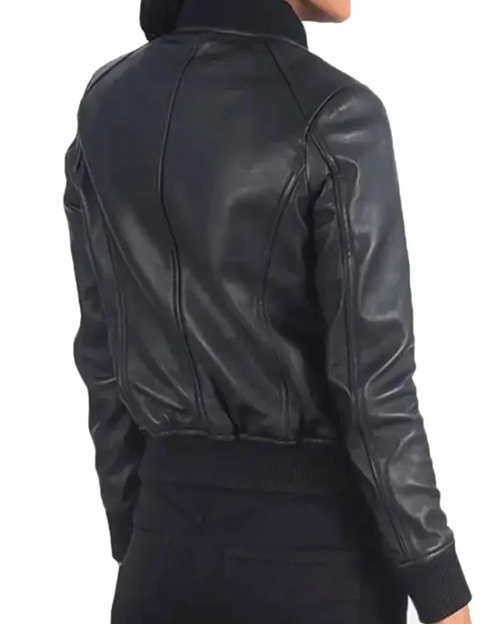 Hope Mikaelson Leather Jacket Back