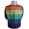Kamala Harris Rainbow Jacket Back