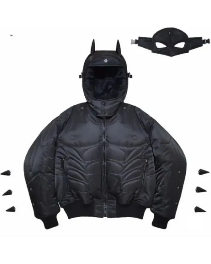 Memento Mori Batman Bomber Jacket Front
