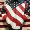 Michael Hoban Wheremi Usa Flag Jacket Front