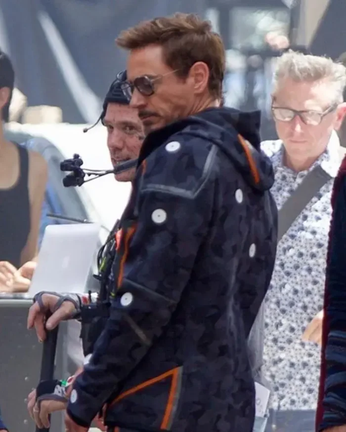 Robert Downey Jr. Avengers Infinity War Jacket Side View