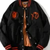 The Weeknd Bape X Xo Varsity Jacket Front