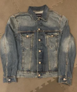 ASAP Rocky Calvin Klein Denim Jacket For Men And Women On Sale